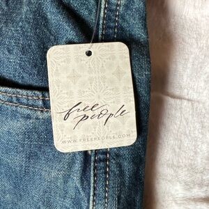 Free People Navy Wide Leg Jeans 2 pair for $100 Crazy deal!